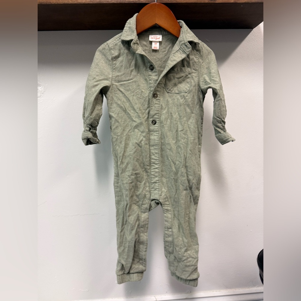 Cat & Jack Green Baby One piece